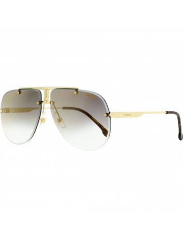 Carrera Unisex Sunglasses - Gold Grey Metal Full Rim Shape Frame | 1052/S 02F7 livraison gratuite