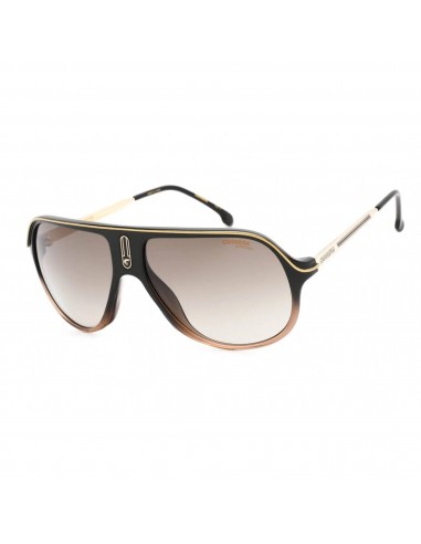 Carrera Unisex Sunglasses - Black Shaded Brown Plastic Full Rim | SAFARI65/N 0DCC les ligaments