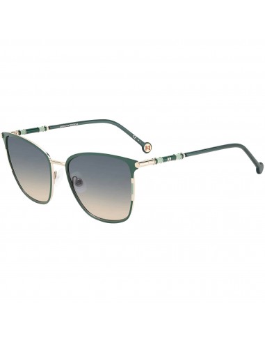 Carolina Herrera Women's Sunglasses - Gold Green Metal Cat Eye Frame | CH 0030/S 0PEF À commander