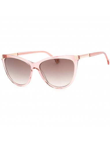 Carolina Herrera Women's Sunglasses - Nude White Cat Eye Full Rim | HER 0141/S 0BJS une grave pollution 