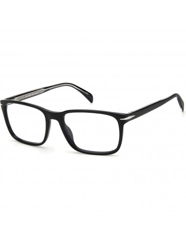 David Beckham Men's Eyeglasses - Black Acetate Full Rim Rectangular | DB-1063 0807 en stock