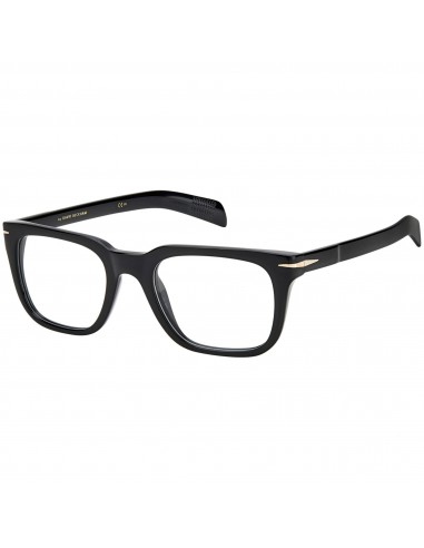 David Beckham Men's Eyeglasses - Black Rectangular Full Rim Frame | DB-7070 0807 JUSQU'A -70%! 