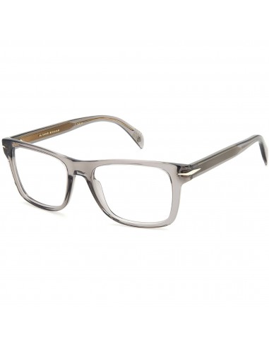 David Beckham Men's Eyeglasses - Grey Rectangular Full Rim Frame | DB-1073 0KB7 l'évolution des habitudes 