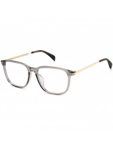 David Beckham Men's Eyeglasses - Grey Gold Plastic/Metal Frame | DB-7074/F 0FT3 à prix réduit toute l'année