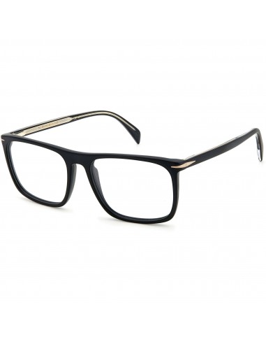 David Beckham Men's Eyeglasses - Matte Black/Gold Rectangular Frame | DB-1108 0003 france