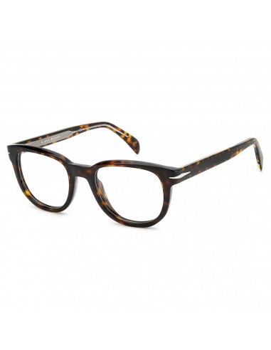 David Beckham Men's Eyeglasses - Havana Acetate Oval Full Rim Frame | DB-7097 0086 Vous souhaitez 