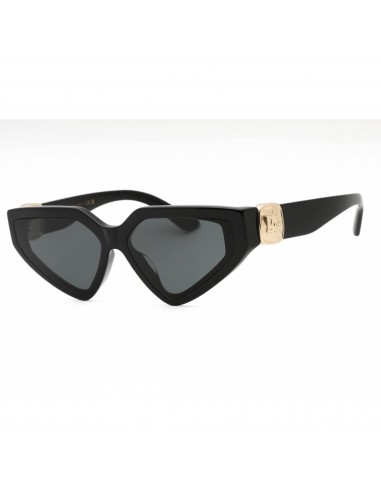 Dolce & Gabbana Women's Sunglasses - Black Plastic Cat Eye Frame | 0DG4469F 501/87 de pas cher