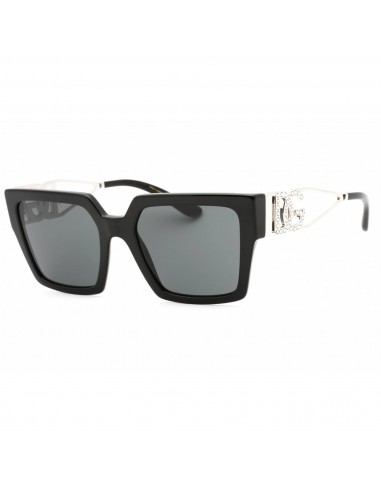 Dolce & Gabbana Women's Sunglasses - Black Plastic Cat Eye Frame | 0DG4446B 501/87 pas chere