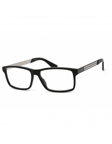 Gucci Men's Eyeglasses - Black Rectangular Full Rim Frame Clear Lens | GG0692O 004 les ligaments