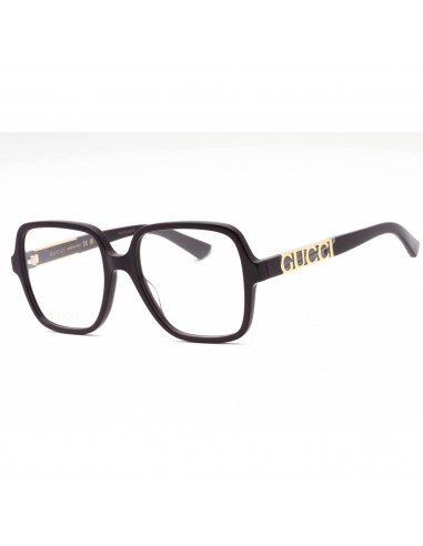 Gucci Women's Eyeglasses - Violet Plastic Square Shape Full Rim Frame | GG1193O 003 en ligne