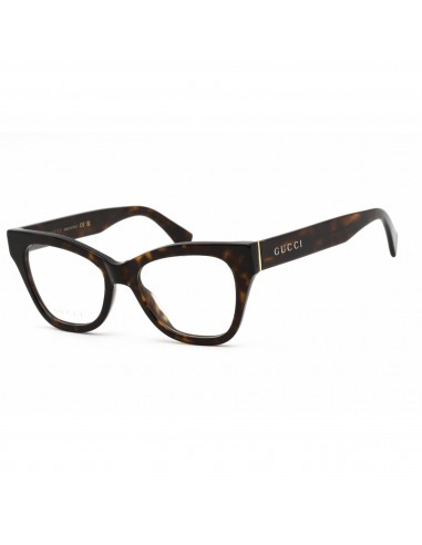 Gucci Women's Eyeglasses - Havana Plastic Cat Eye Shape Full Rim Frame | GG1133O 004 de l' environnement