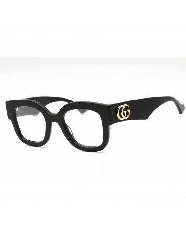 Gucci Women's Eyeglasses - Black Plastic Square Shape Frame Clear Lens | GG1423O 001 Venez acheter