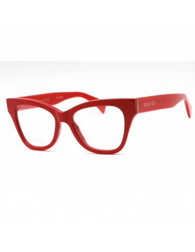 Gucci Women's Eyeglasses - Red Plastic Cat Eye Full Rim Frame Clear Lens | GG1133O 005 de l' environnement