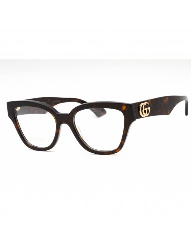 Gucci Women's Eyeglasses - Havana Plastic Cat Eye Shape Full Rim Frame | GG1424O 006 50-70% off 