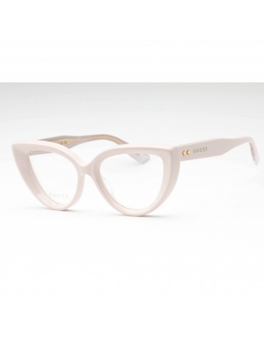 Gucci Women's Eyeglasses - Ivory Plastic Cat Eye Shape Full Rim Frame | GG1530O 004 l'évolution des habitudes 