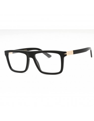 Gucci Men's Eyeglasses - Black Rectangular Full Rim Frame Clear Lens | GG1504O 005 Amélioration de cerveau avec