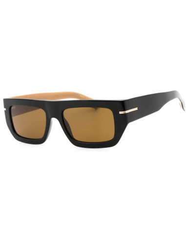 Hugo Boss Men's Sunglasses - Black Plastic Rectangular Frame | BOSS 1502/S 0807 70 outlet