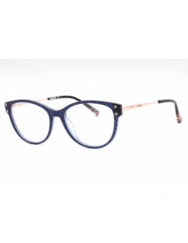 Missoni Women's Eyeglasses - Blue Plastic Cat Eye Full Rim Frame | MIS 0027 0PJP 00 les ctes