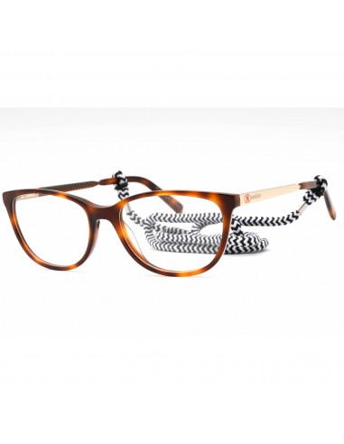 M Missoni Women's Eyeglasses - Havana Plastic Cat Eye Full Rim | MMI 0033 0086 00 50-70% off 