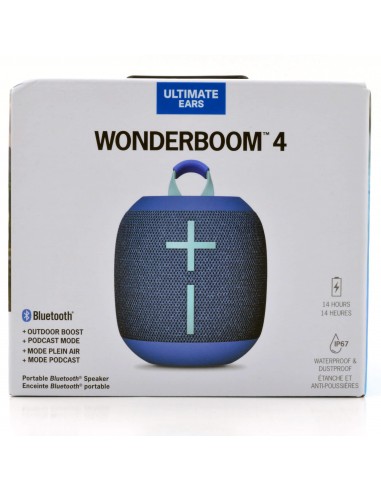 Ultimate Ears WONDERBOOM 4 Bluetooth Mini Speaker Cobalt Blue | 984-001877 outlet