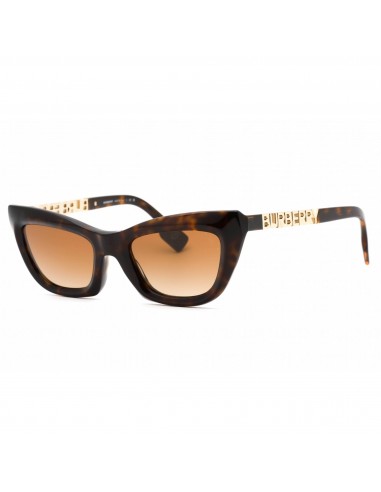 Burberry Women's Sunglasses - Dark Havana Plastic Cat Eye Shape Frame | 0BE4409 300213 de France