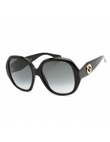 Gucci Women's Sunglasses - Black Oversized Full Rim Plastic Frame | GG0796S 001 Les magasins à Paris et en Île-de-France