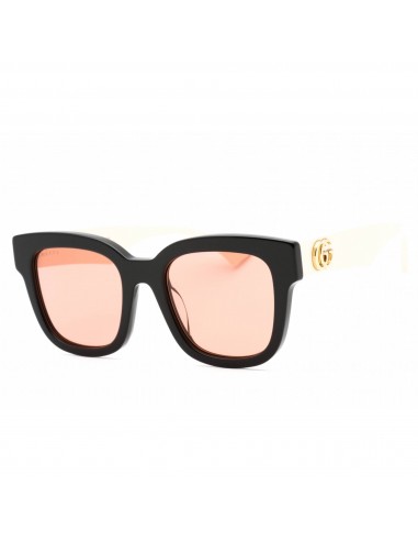 Gucci Women's Sunglasses - Black/White Cat Eye Full Rim Plastic Frame | GG0998S 002 2 - 3 jours ouvrés.