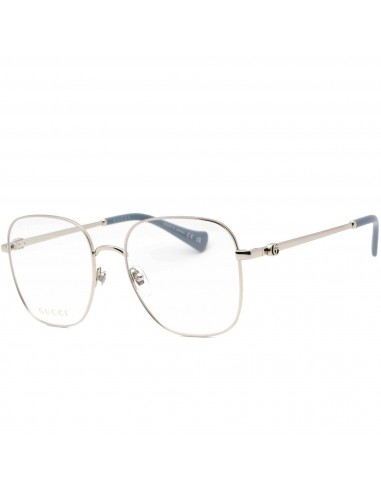 Gucci Women's Eyeglasses - Silver Butterfly Full Rim Metal Frame | GG1144O 002 rembourrage situé sous