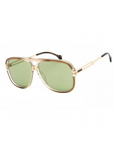 Gucci Men's Sunglasses - Brown/Gold Full Rim Plastic Frame | GG1105S 003 sélection de produits