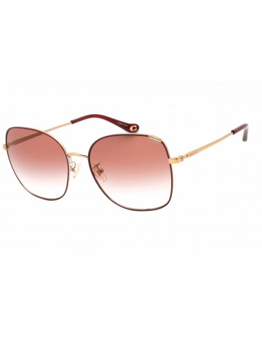 Coach Women's Sunglasses - Burgundy Rose Gold Metal Butterfly Frame | 0HC7133 94038D suggérées chez