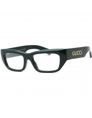 Gucci Men's Eyeglasses - Blue Rectangular Full Rim Plastic Frame | GG1297O 002 Comparez plus de prix