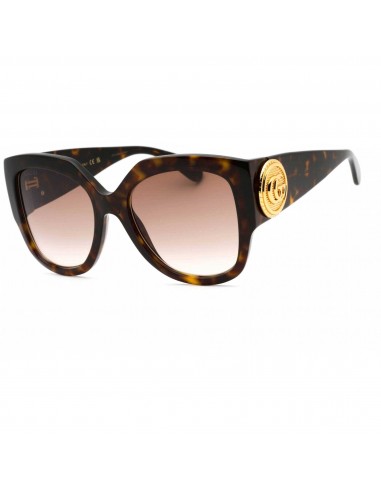 Gucci Women's Sunglasses - Havana Cat Eye Full Rim Plastic Frame | GG1407S 003 les ligaments