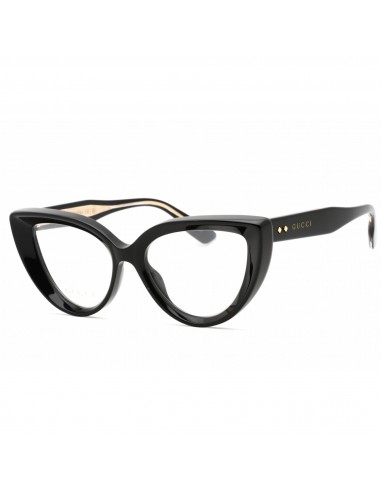 Gucci Women's Eyeglasses - Black Cat Eye Full Rim Plastic Frame | GG1530O 001 l'achat 