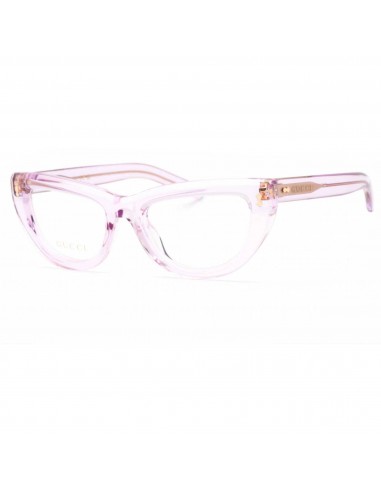 Gucci Women's Eyeglasses - Violet Cat Eye Full Rim Plastic Frame | GG1521O 004 hantent personnes