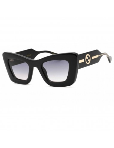 Gucci Women's Sunglasses - Black Cat Eye Full Rim Plastic Frame | GG1552S 001 acheter en ligne