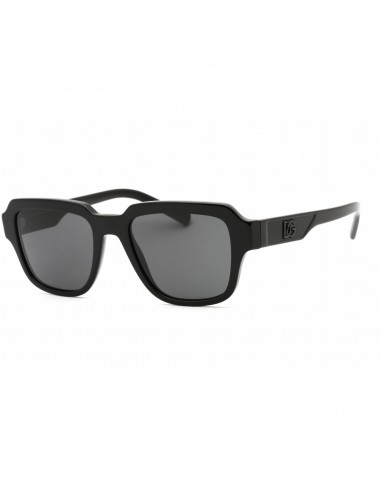 Dolce & Gabbana Men's Sunglasses - Black Plastic Square Shape Frame | 0DG4402 501/87 votre restaurant rapide dans 