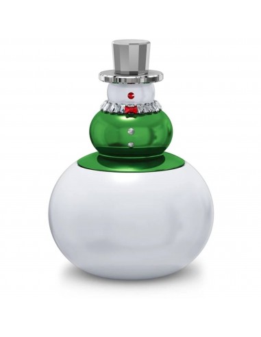 Swarovski Candy Bowl - Holiday Cheers Crystal and Lacquered Metal Snowman | 5610000 le concept de la Pate a emporter 