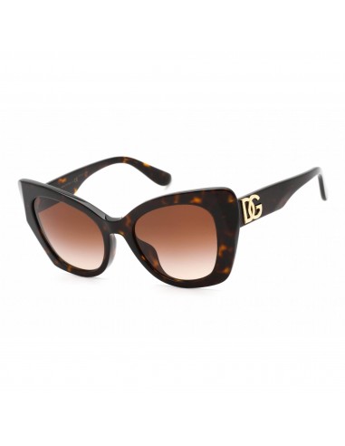 Dolce & Gabbana Women's Sunglasses - Dark Havana Cat Eye Full Rim | 0DG4405F 502/13 les muscles