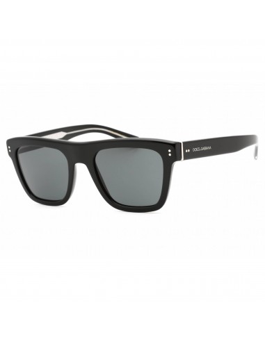 Dolce & Gabbana Men's Sunglasses - Black Plastic Square Shape Frame | 0DG4420 501/87 Comparez et commandez 