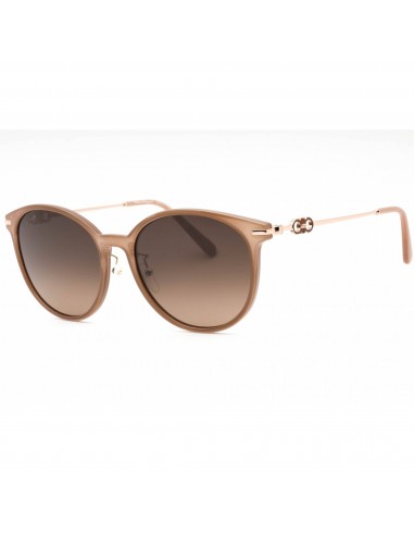 Salvatore Ferragamo Women's Sunglasses - Nude Plastic Round Full Rim | SF1033SA 290 le des métaux précieux