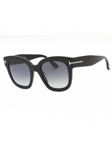 Tom Ford Women's Sunglasses - Shiny Black Plastic Cat Eye Full Rim Frame | FT0613 01D Comparez et commandez 