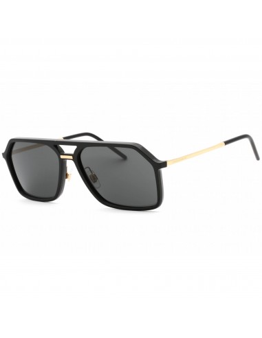 Dolce & Gabbana Men's Sunglasses - Black Shape Full Rim Frame | 0DG6196 252587 du meilleur 