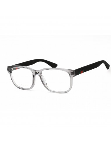 Gucci Unisex Eyeglasses - Grey Plastic Rectangular Shape Full Rim Frame | GG0011O 007 le concept de la Pate a emporter 