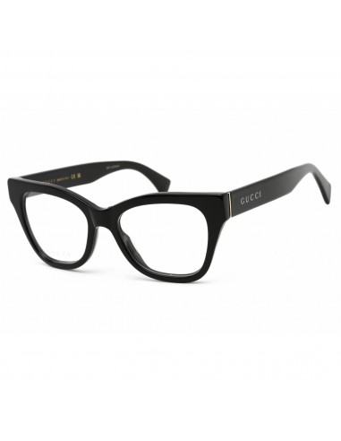 Gucci Women's Eyeglasses - Black Plastic Cat Eye Shape Full Rim Frame | GG1133O 001 pas cher 