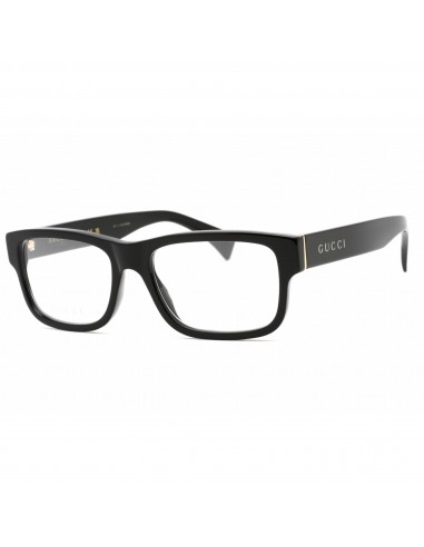 Gucci Men's Eyeglasses - Black Plastic Rectangular Shape Full Rim Frame | GG1141O 001 des créatures d'habitude