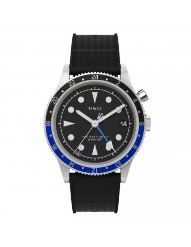 Timex Men's Watch - Waterbury Quartz Black Dial Synthetic Rubber Strap | TW2W22600VQ En savoir plus