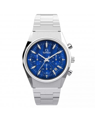 Timex Men's Watch - Q Timex Falcon Eye Blue Dial Silver Tone Bracelet | TW2W33700VQ outlet