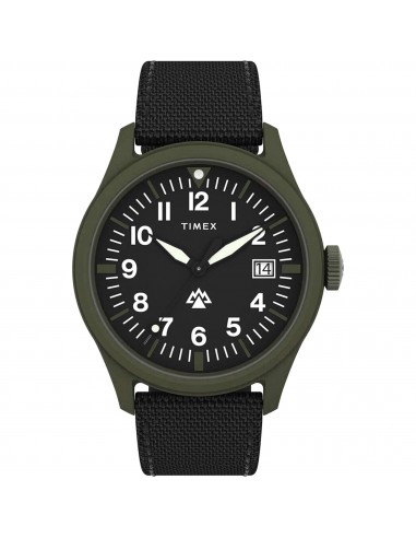 Timex Men's Watch - Expedition North Quartz Black Dial Fabric Strap Date | TW2W34400JR s'inspire de l'anatomie humaine