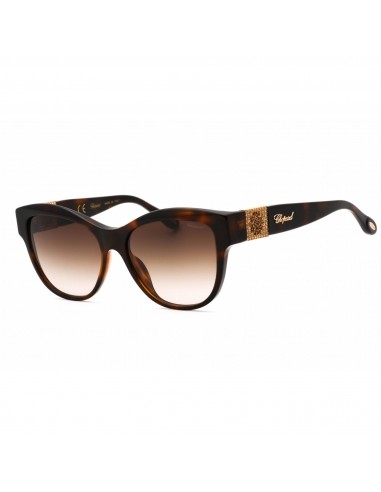 Chopard Women's Sunglasses - Tortoise Plastic Cat Eye Full Rim Frame | SCH287S 01AY plus qu'un jeu 