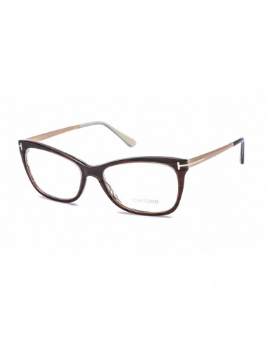 Tom Ford Women's Eyeglasses - Dark Brown Acetate Cat Eye Full Rim Frame | FT5353 050 prix